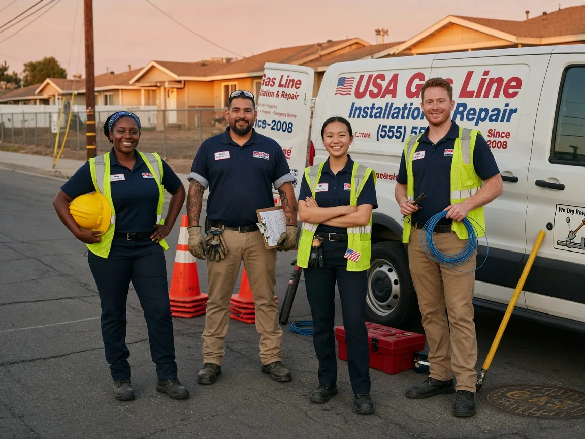 Gas Line Installation company in Tullos, LA